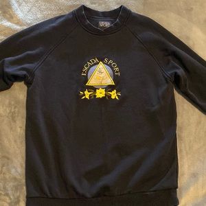 Escada Sport sweatshirt navy blue size M